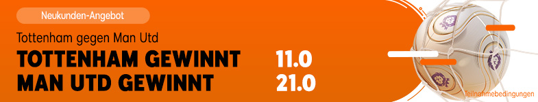 Tottenham gegen Manchester United 