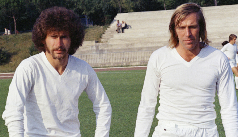 Breitner an der Seite von Günter Netzer bei Real Madrid