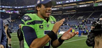 Russell Wilson will mit seinen Seahwaks in die Playoffs