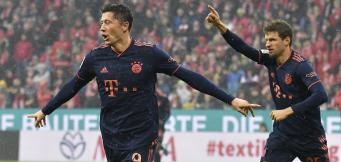 Robert Lewandowski und Thomas Müller