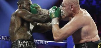 Tyson Fury rang Anfang diesen Jahres Deontay Wilder zu Boden.