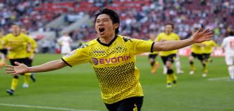 Shinji Kagawa im BVB Trikot