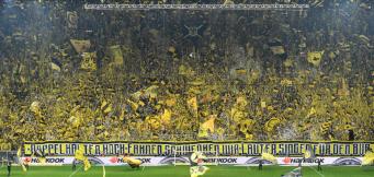 Gelbe Wand Borussia Dortmund.