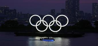 Die fünf Olympischen Ringe