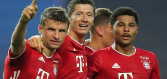 Müller, Lewandowski und Gnabry.