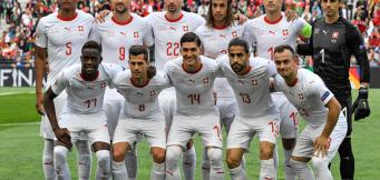 Die Schweitzer Nationalmannschaft.