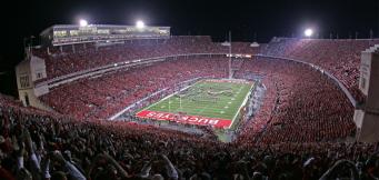 Das Ohio Stadium gehört zu den größten Stadien der Welt.