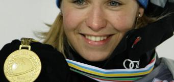 Magdalena Neuner ist die erfolgreichste WM-Teilnehmerin im Biathlon.