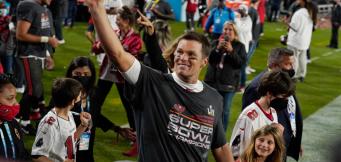 Tom Brady nach dem Super Bowl-Sieg