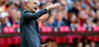 Pep Guardiola als Trainer des FC Bayern München. 