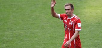 Philipp Lahm im Trikot des FC Bayern München 2017. 