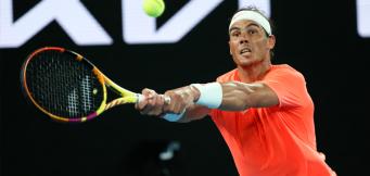 Rafael Nadal in seinem Element. 