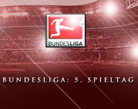 Bundesliga: Der 5. Spieltag