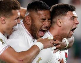 Bei den Engländern war die Freude über den Einzug in das WM-Finale reisengroß