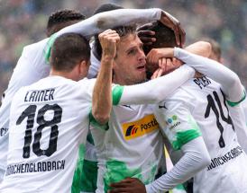 Die Gladbacher wollen auch gegen die Roma wieder jubeln.