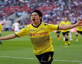 Shinji Kagawa im BVB Trikot