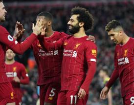 Gewohntes Bild in dieser Saison: Die Reds in Feierstimmung.