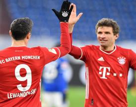 Thomas Müller und Robert Lewandowski