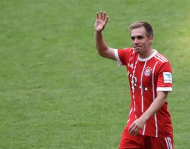Philipp Lahm im Trikot des FC Bayern München 2017. 