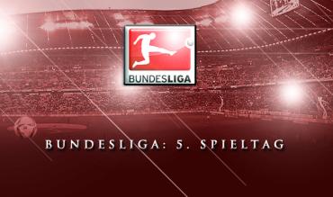 Bundesliga: Der 5. Spieltag