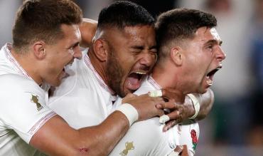 Bei den Engländern war die Freude über den Einzug in das WM-Finale reisengroß