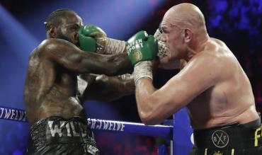 Tyson Fury rang Anfang diesen Jahres Deontay Wilder zu Boden.