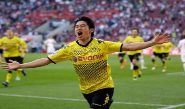 Shinji Kagawa im BVB Trikot