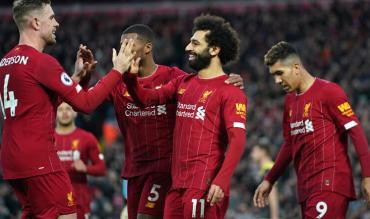 Gewohntes Bild in dieser Saison: Die Reds in Feierstimmung.